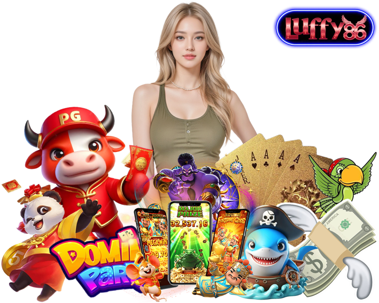 LUFFY86 SLOT เครดิตฟรี